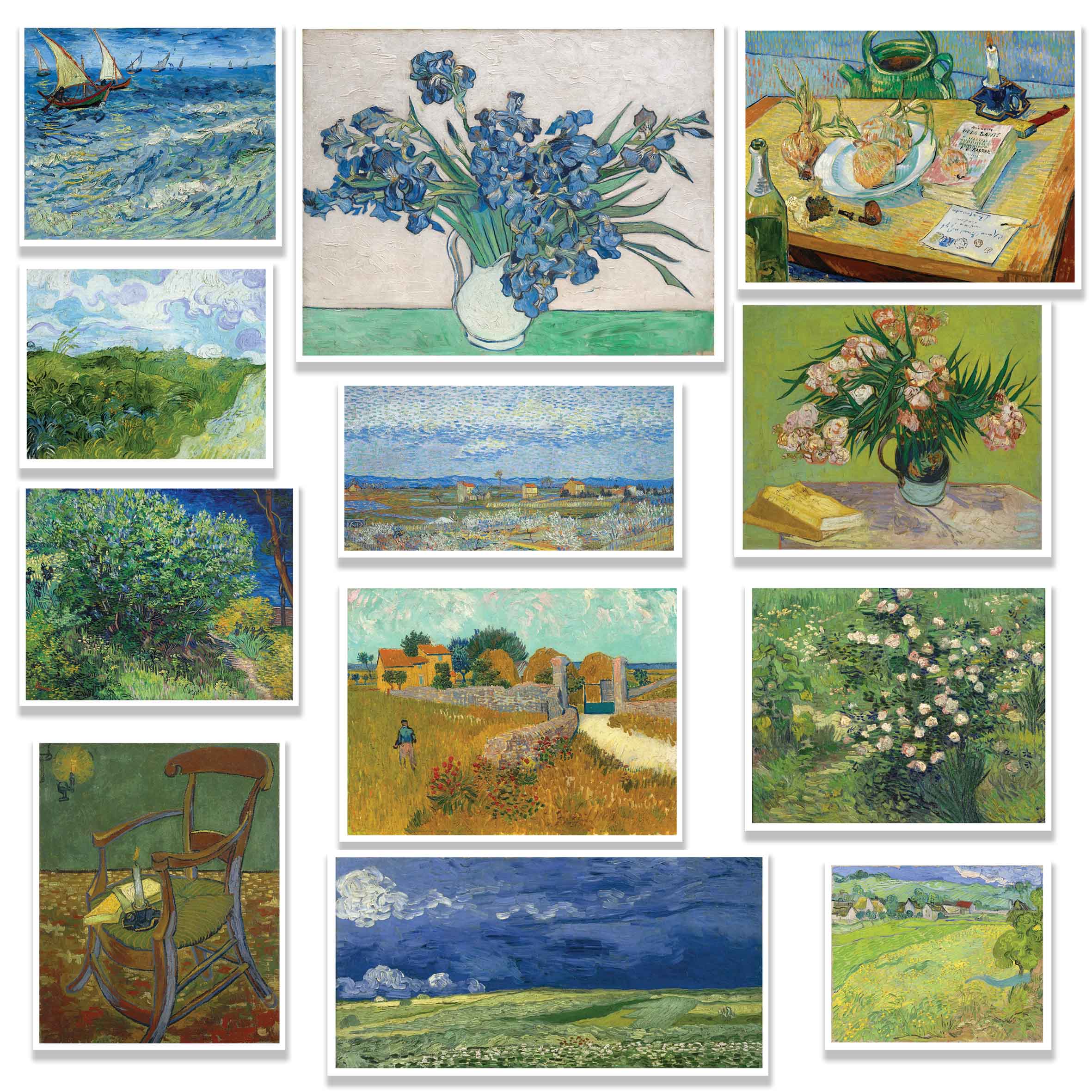ست پوستر نقاشی های ون گوگ 3