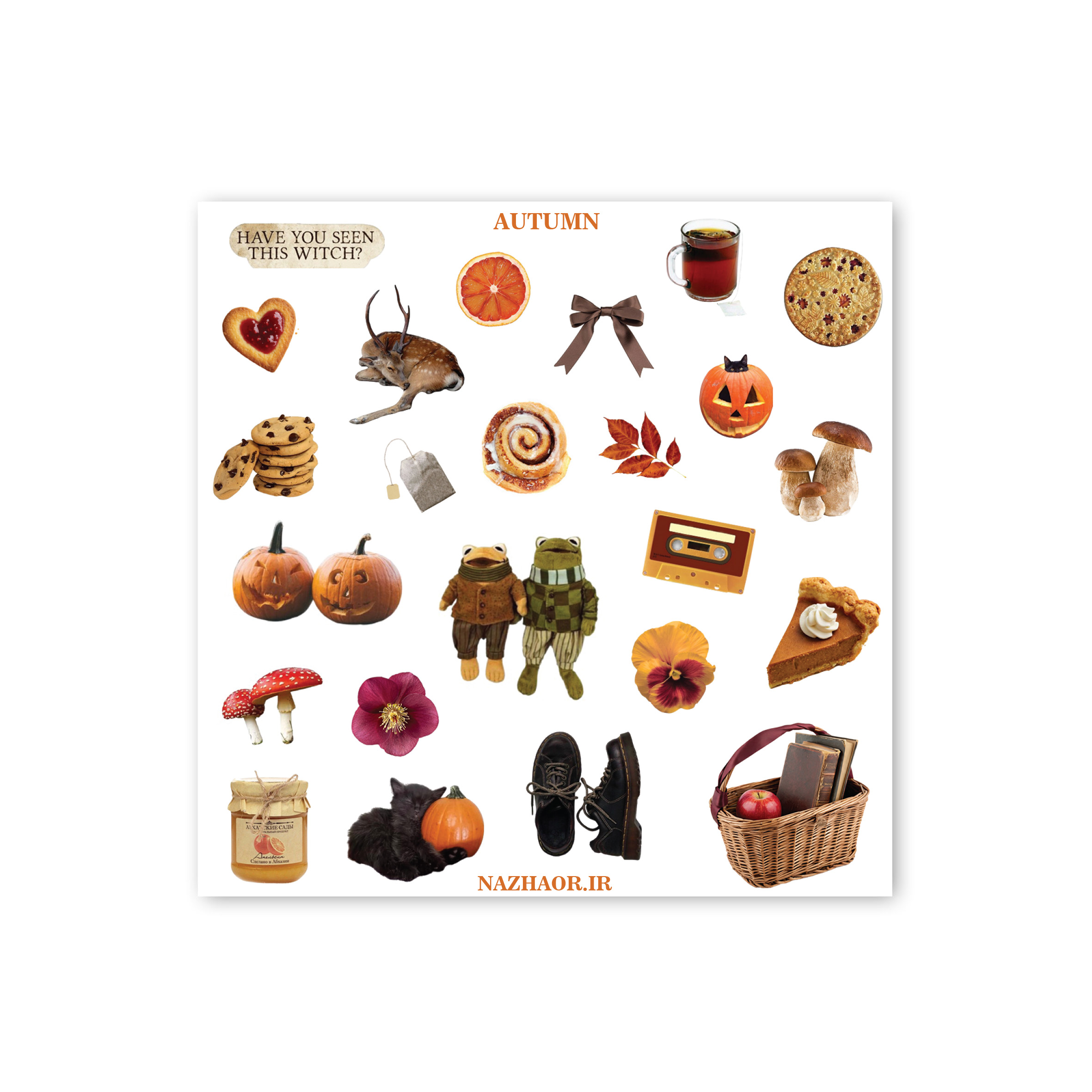 استیکر "پاییز"